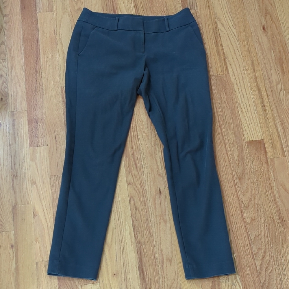Loft Women's Skinny Ankle Grey Pants - Julie Skinny Style